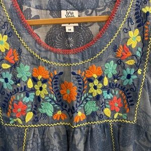 Ivy Jane embroidered blouse.